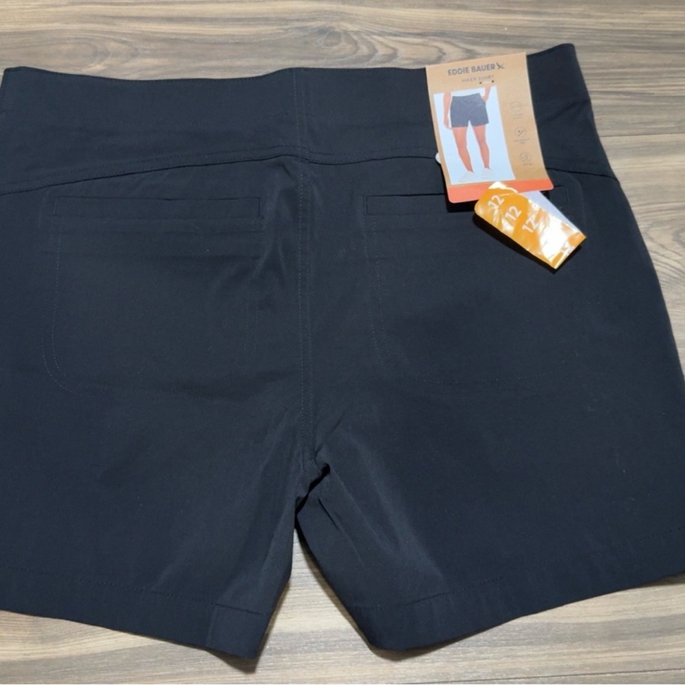 Eddie Bauer Women's High Waist Black Shorts